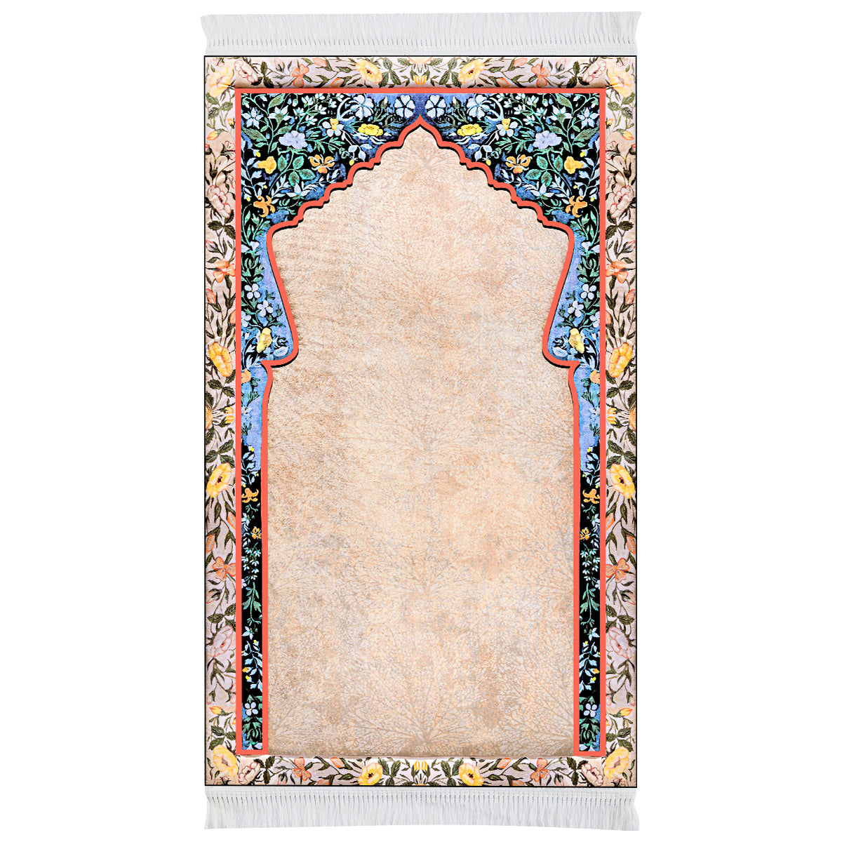 Andalus Flowers Prayer Mat - Sajjadah