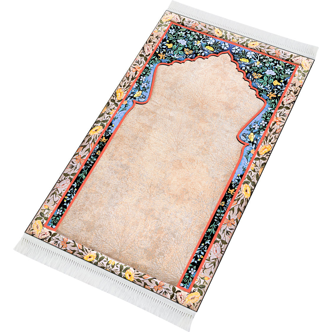 Andalus Flowers Prayer Mat