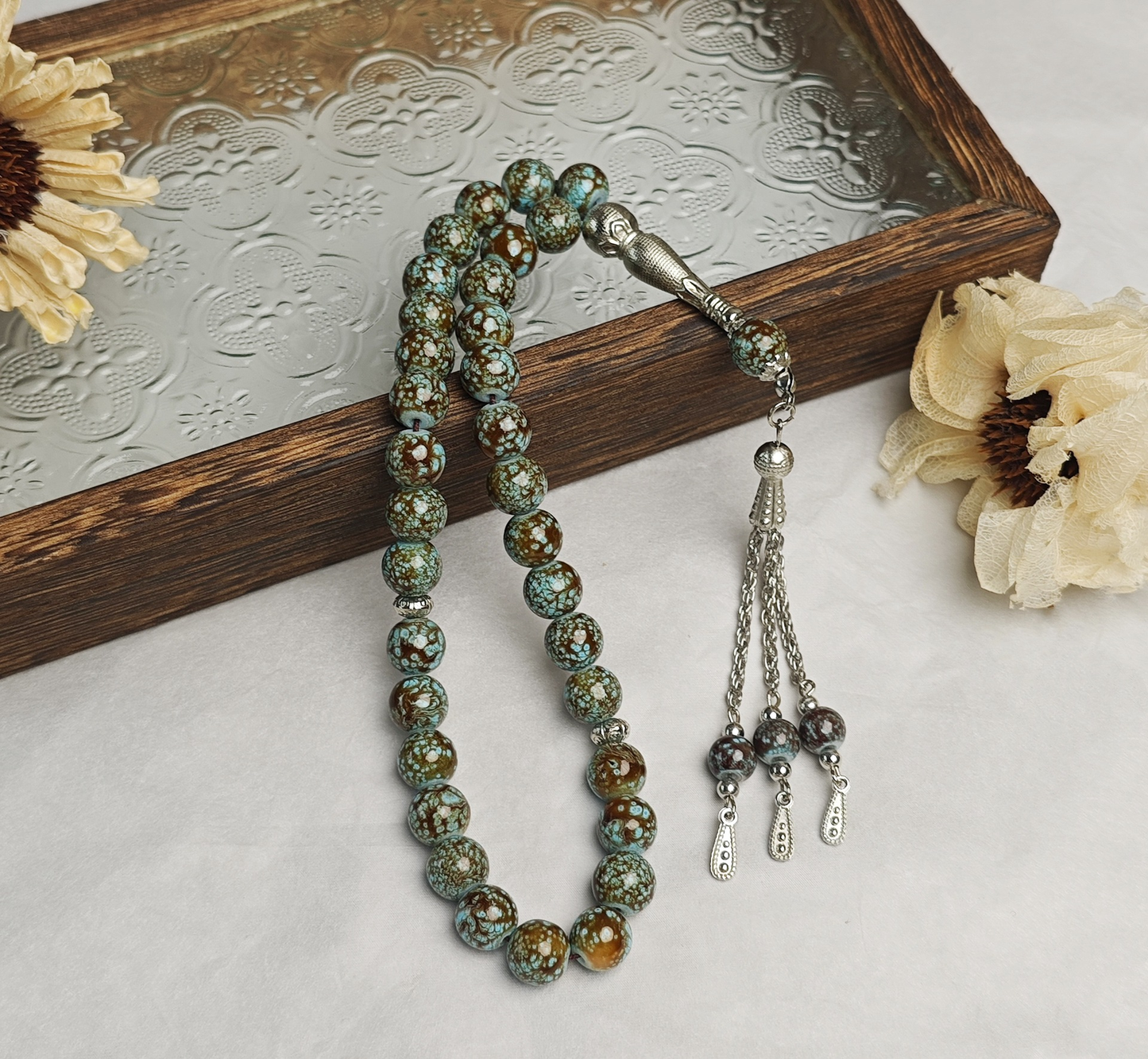 🎁 Tasbeh 33 Pearls - Prayer beads (100% off) - Sajjadah