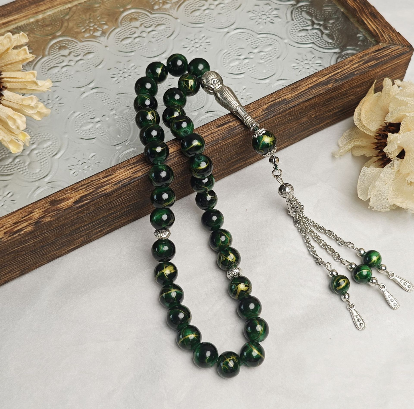 🎁 Tasbeh 33 Pearls - Prayer beads (100% off) - Sajjadah