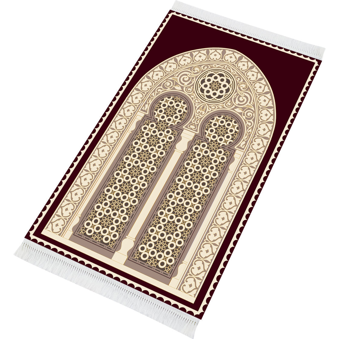 Moroccan Zellige Art Prayer Mat