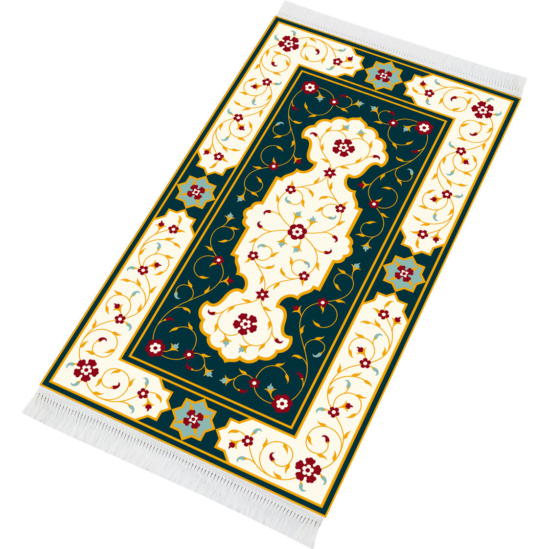 Mughal Art Prayer Mat