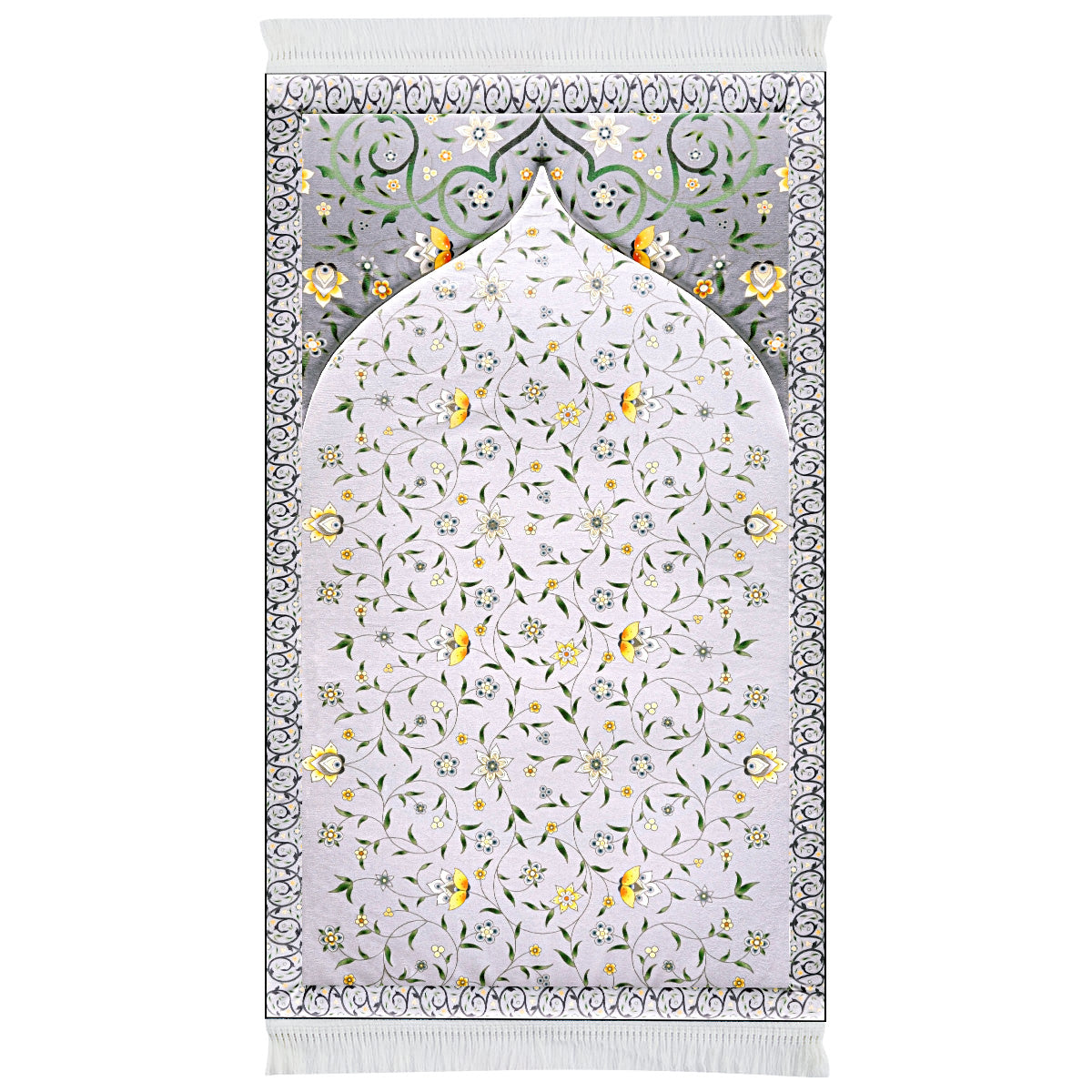 Yellow Louts Prayer Mat - Sajjadah