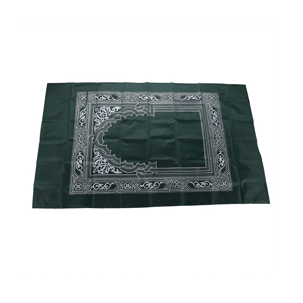 Portable Muslim Prayer Mat with Qibla Compass