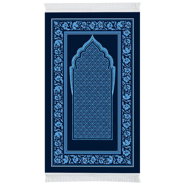 Mihrab Blue Prayer Mat