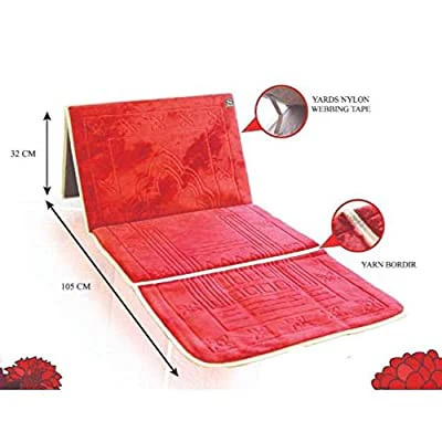 Foldable Prayer Rug with Back Rest