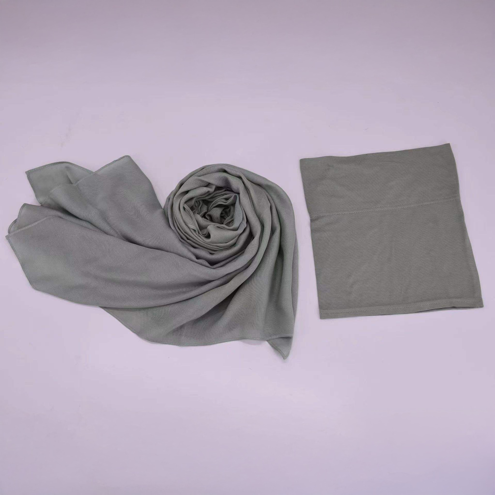 Hijab Tenun Untuk Muslimah Modal Buluh Dengan Undercap Jersi