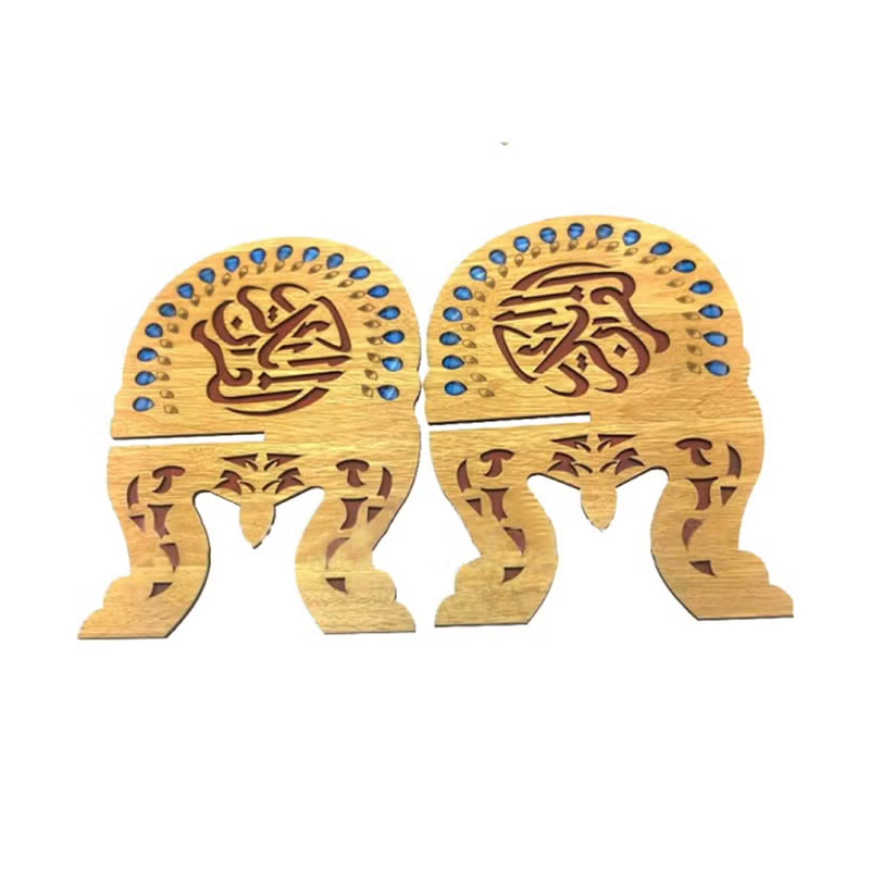 Mushaf Holder in Wood, Stand for Quran