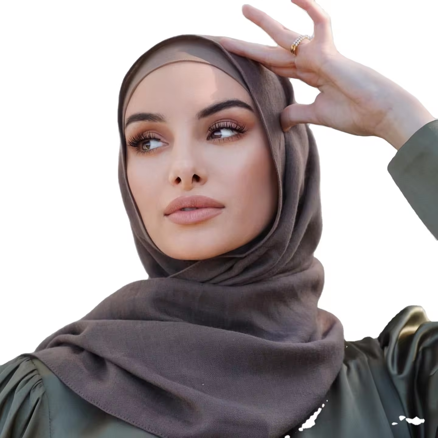 Hijab Tenun Untuk Muslimah Modal Buluh Dengan Undercap Jersi