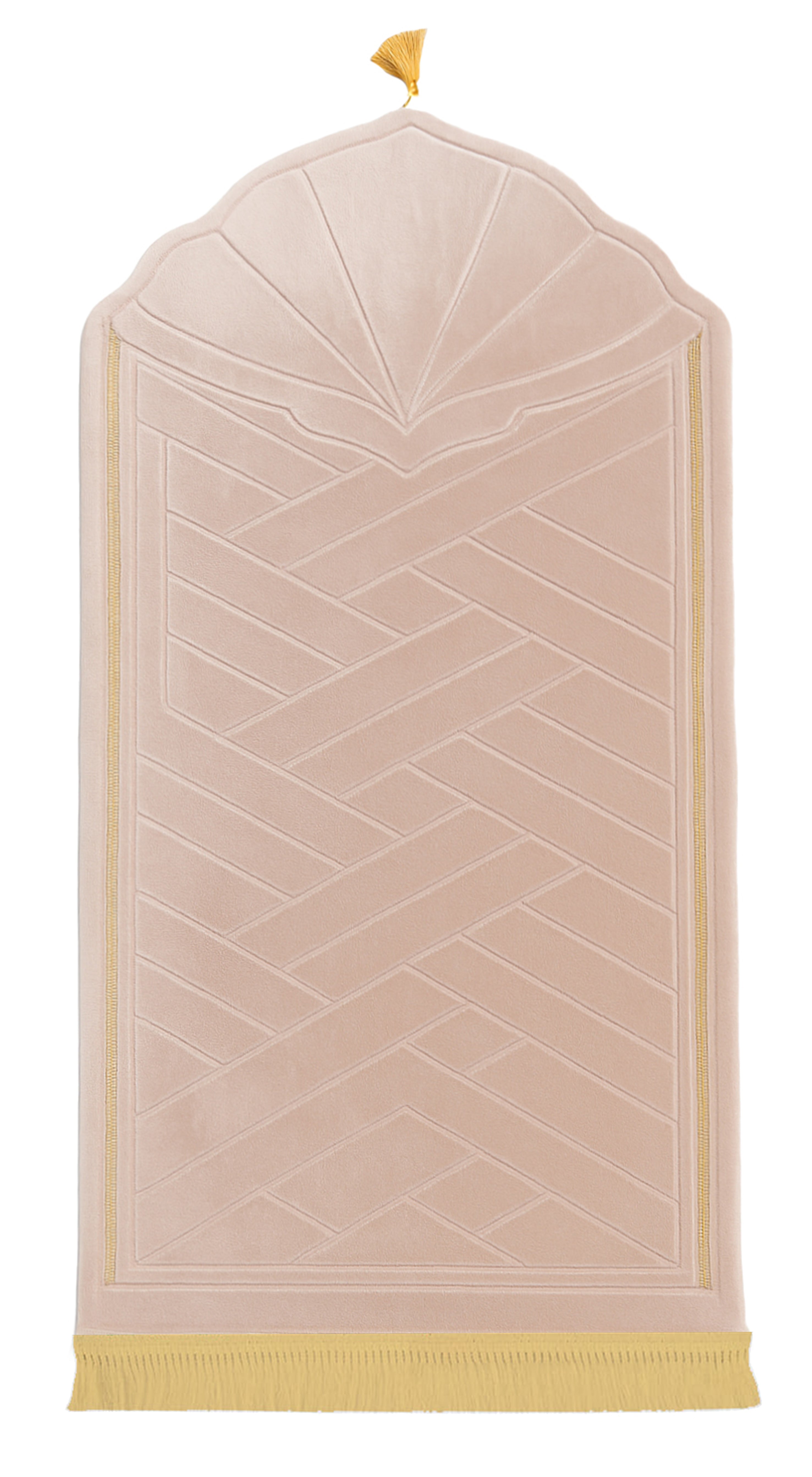 Bab Al-Jannah Patterned Prayer Mat - Sajjadah