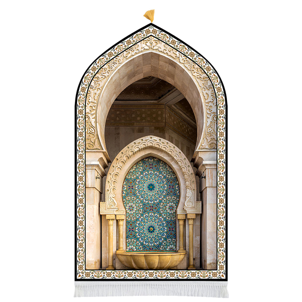 3D Mihrab Premium Prayer Mat