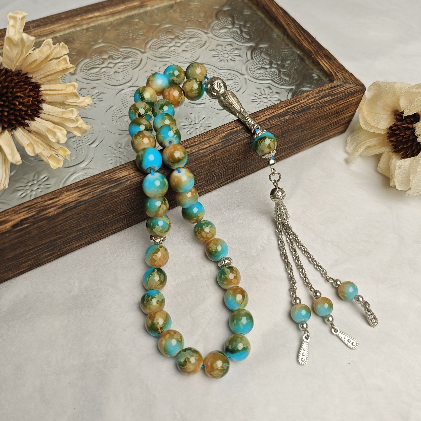 🎁 Tasbeh 33 Pearls - Prayer beads (100% off) - Sajjadah