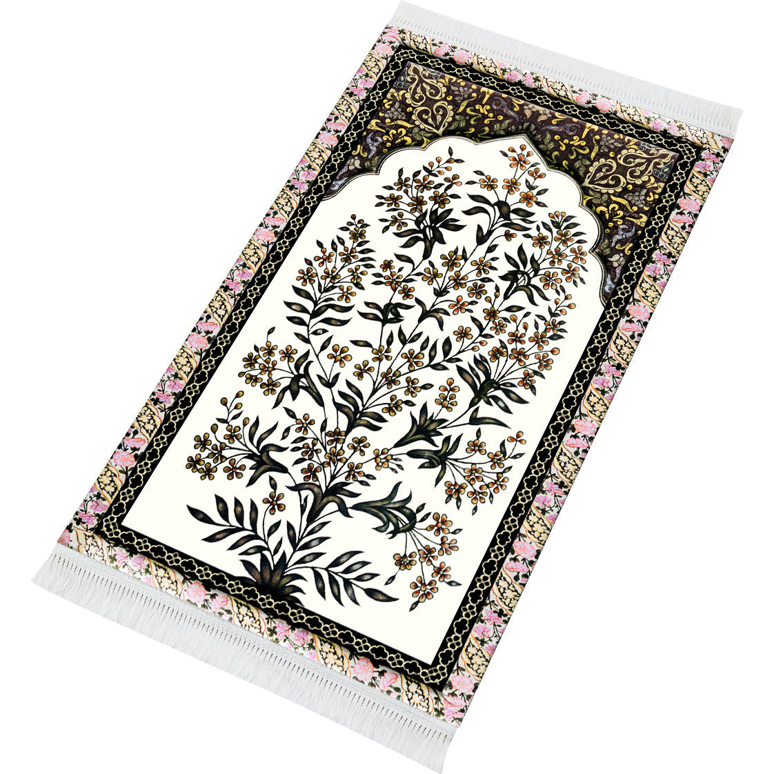 Antique Floral  Prayer Mat