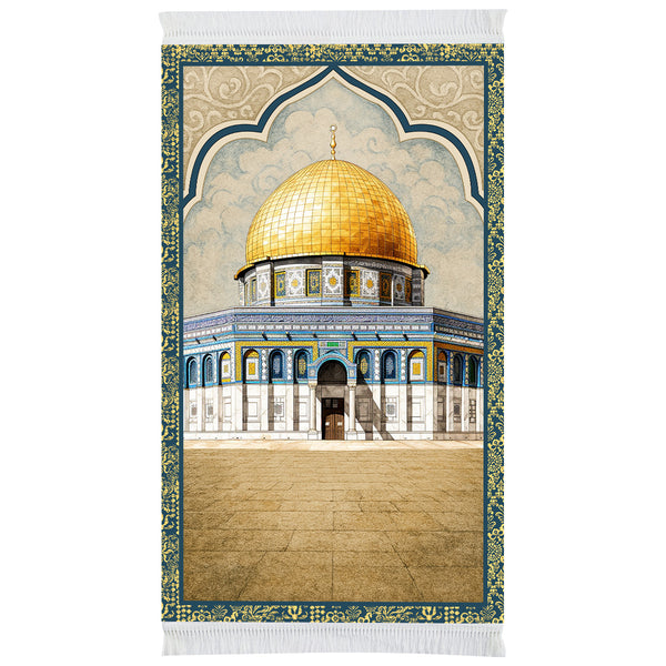 Al Aqsa WaterColour  Prayer Mat