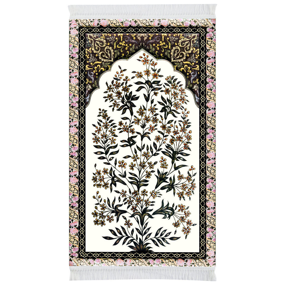 Antique Floral  Prayer Mat